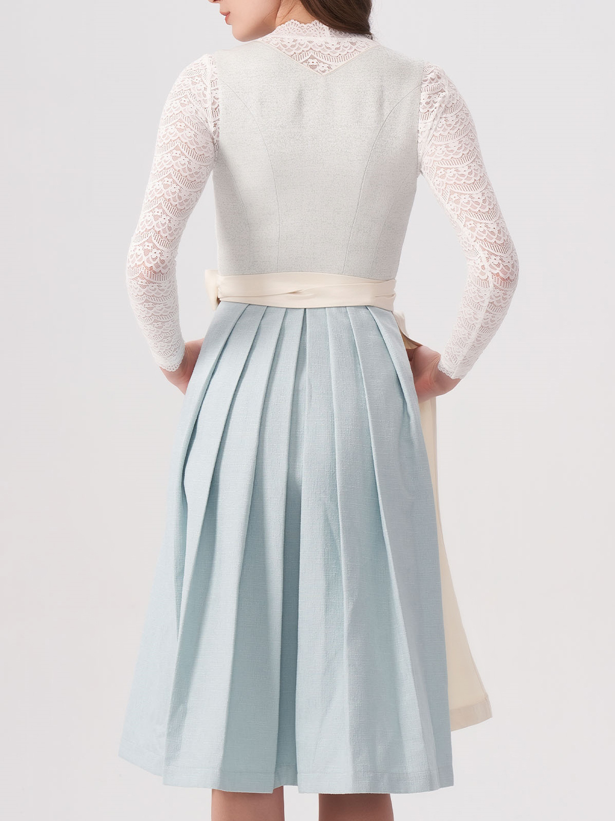 Dirndl hochgeschlossen grün
