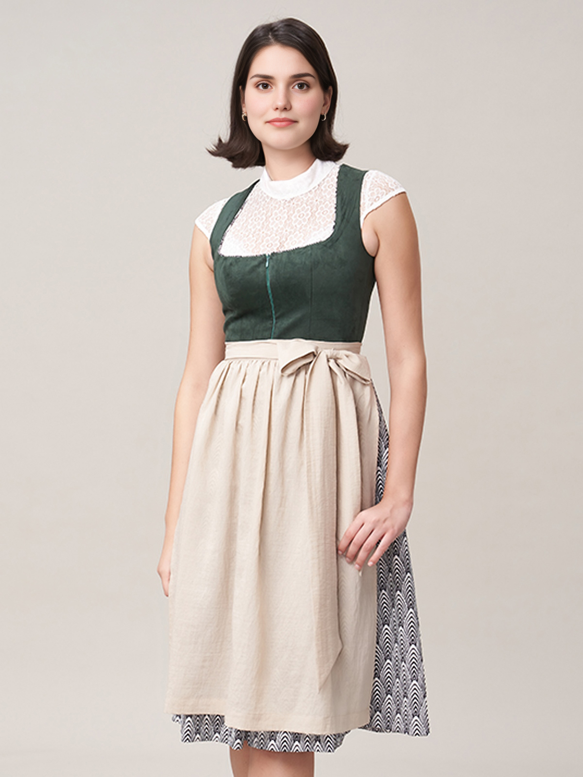 Ehreer Dirndl in Grün