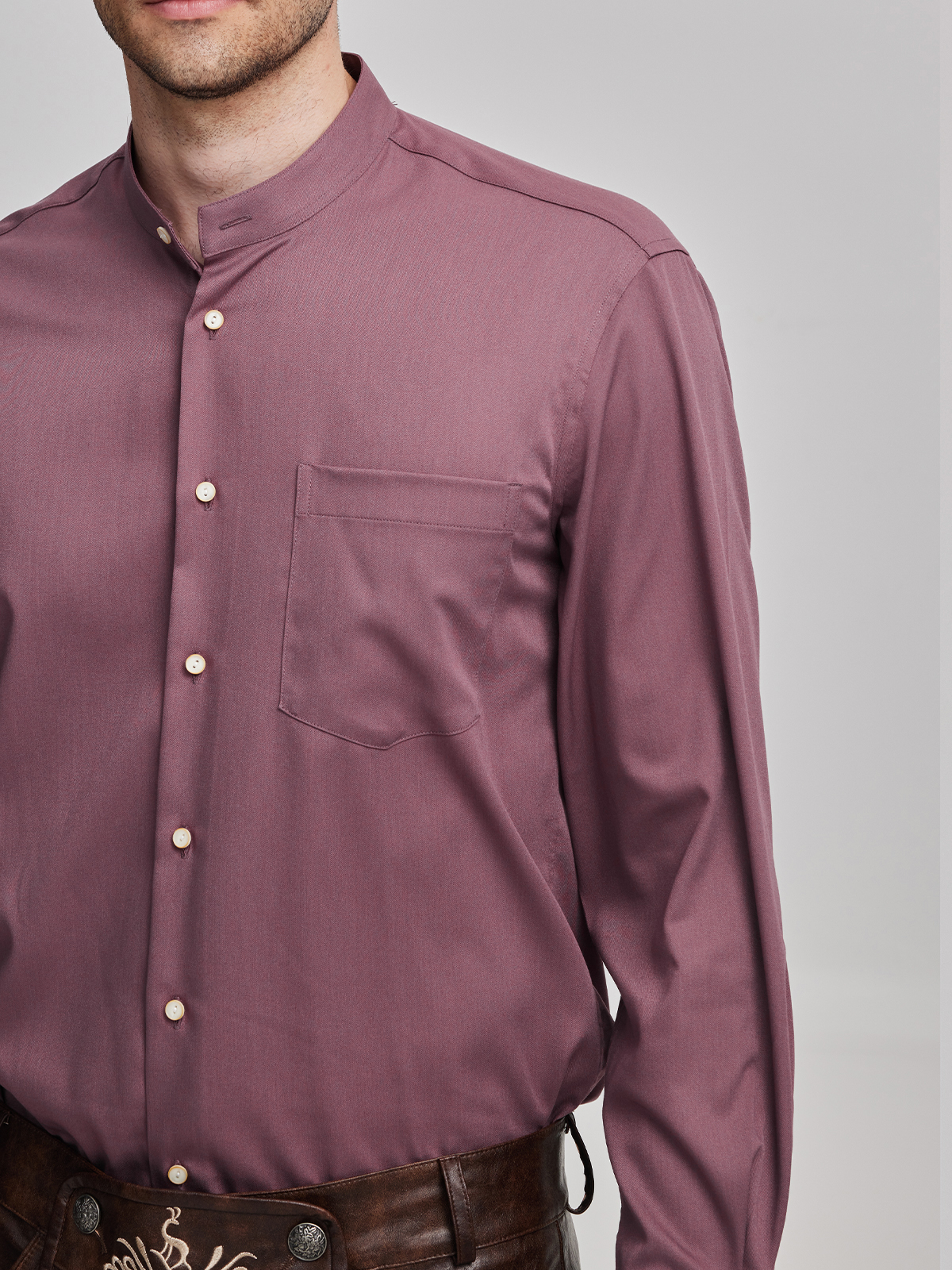Dirndl Bluse in Rosa