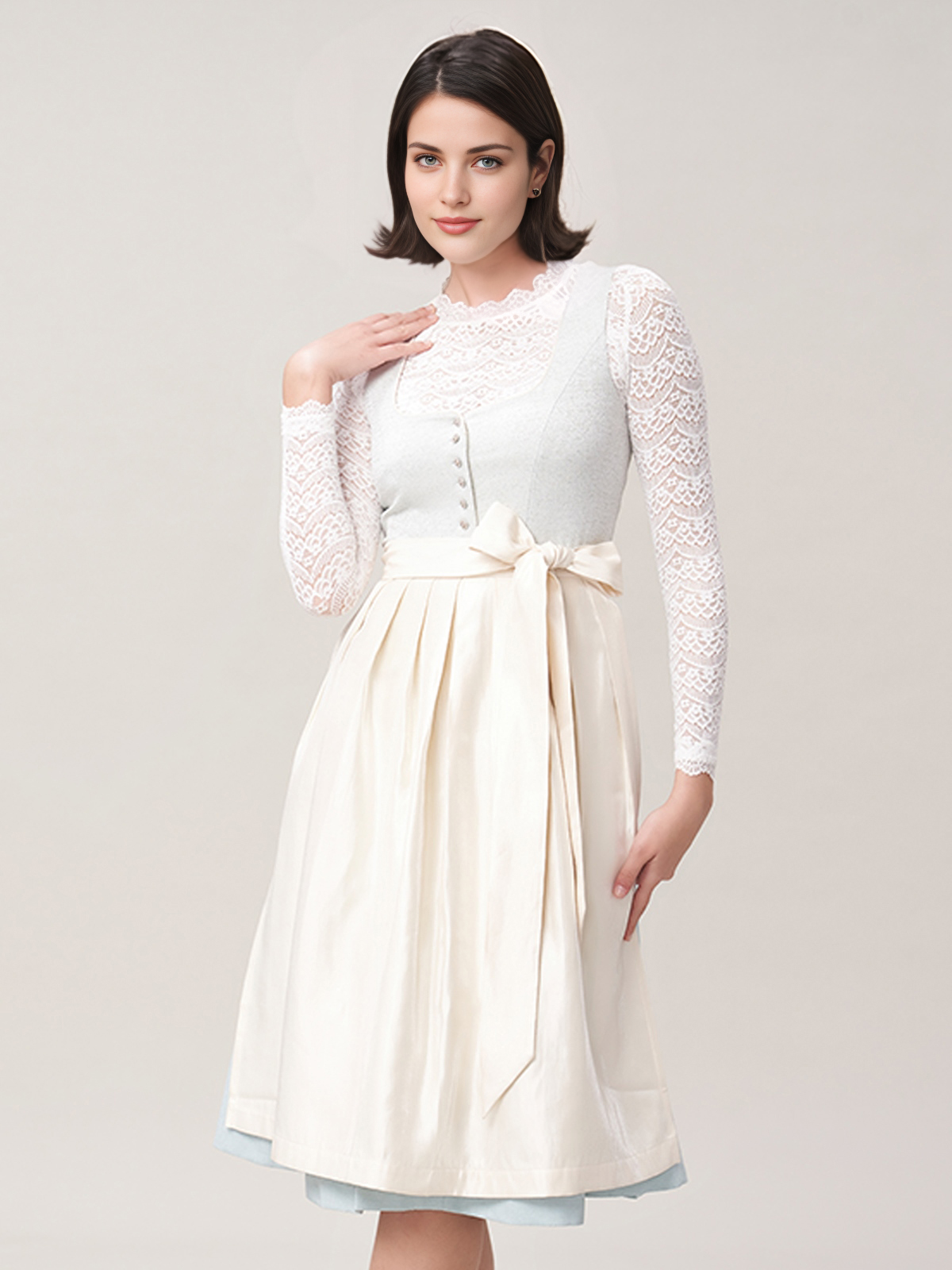Ehreer Dirndl in Blau